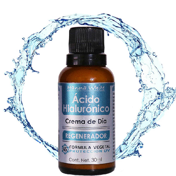 Crema Regeneradora para el Día de Ácido Hialurónico de 30ml con Protección UV Hanna White 