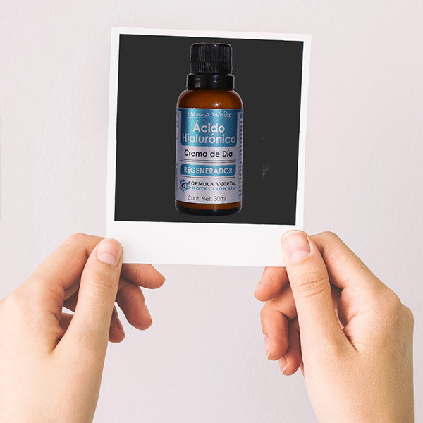Crema Regeneradora para el Día de Ácido Hialurónico de 30ml con Protección UV Hanna White 