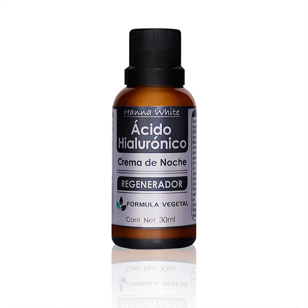 Crema Regeneradora para la Noche con Ácido Hialurónico 30ml I Antiarrugas I Hanna White