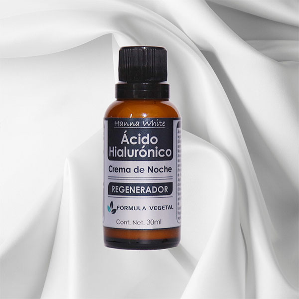Crema Regeneradora para la Noche con Ácido Hialurónico 30ml I Antiarrugas I Hanna White