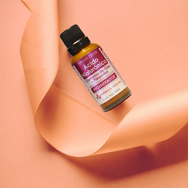 Crema Contorno de Ojos y Párpados Regenerador Antiarrugas con Ácido Hialurónico 30ml Hanna White