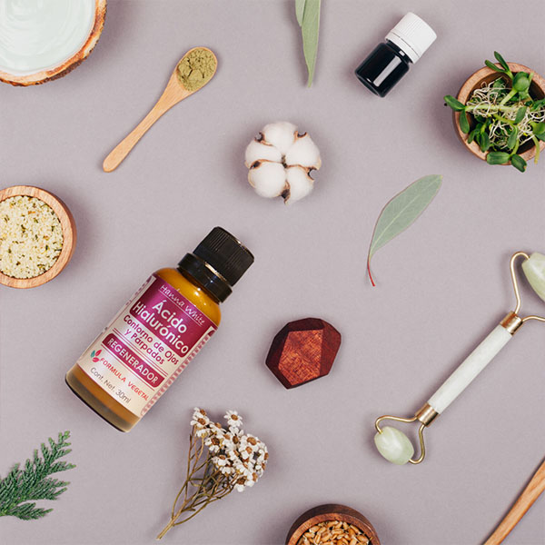 Crema Contorno de Ojos y Párpados Regenerador Antiarrugas con Ácido Hialurónico 30ml Hanna White