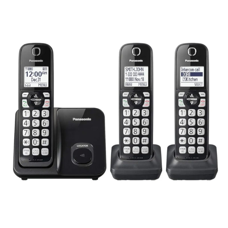 Telefono Inalambrico Panasonic KX-TGD513B Identificador Call Block -Reacondicionado-