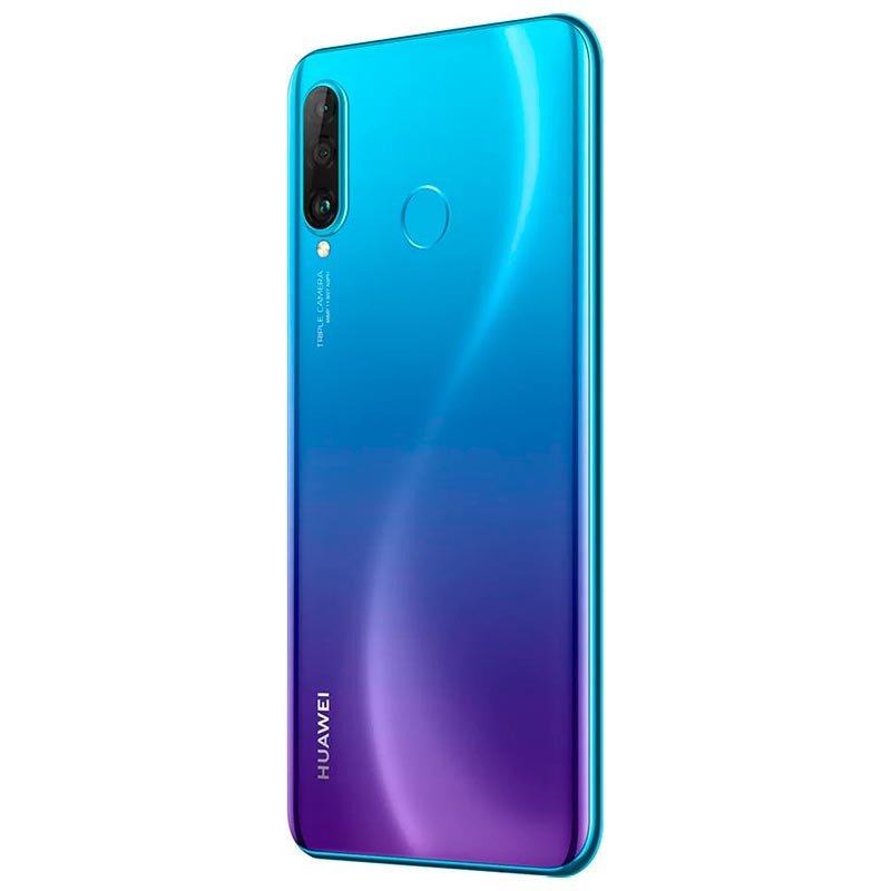 Celular Huawei P30 Lite Dual SIM 128 GB Peacock blue 4 GB RAM.