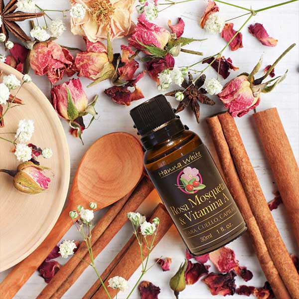 Kit Humectante Rosa Mosqueta I Hidratación Profunda I 1 Aceite de Rosa Mosqueta 30ml + 1 Aceite de Rosa Mosqueta 125ml + Jabón I Hanna White
