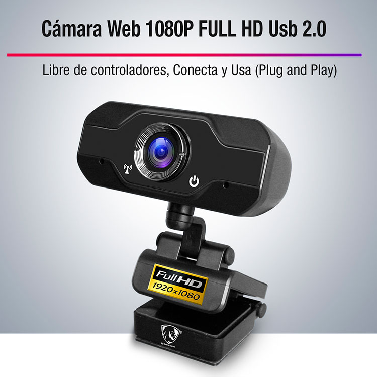 Camara web Webcam Full Hd Usb 20 microfono Pc Laptop video