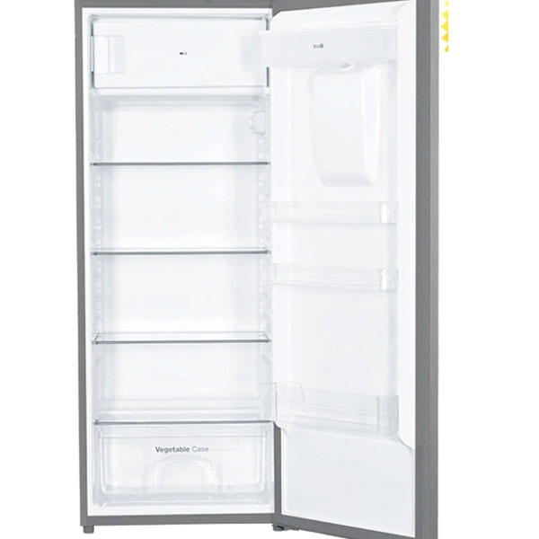 Refrigerador Gris Daewoo De 8 Pies Con Despachador Elegante 