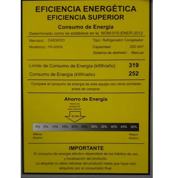 Refrigerador Gris Daewoo De 8 Pies Con Despachador Elegante 