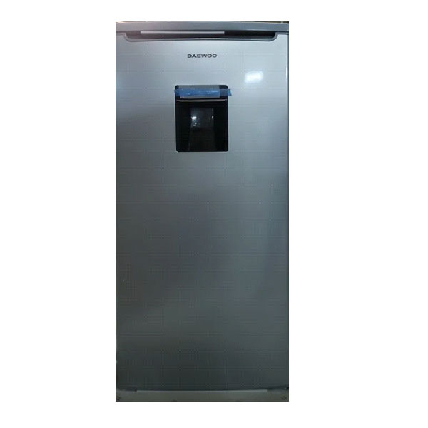 Refrigerador Gris Daewoo De 8 Pies Con Despachador Elegante 