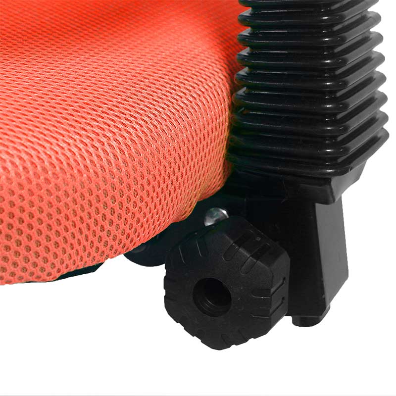 Silla Oficina Reclinable Cabecera Ajustable Sillon Ejecutivo Ergonomico Naranja