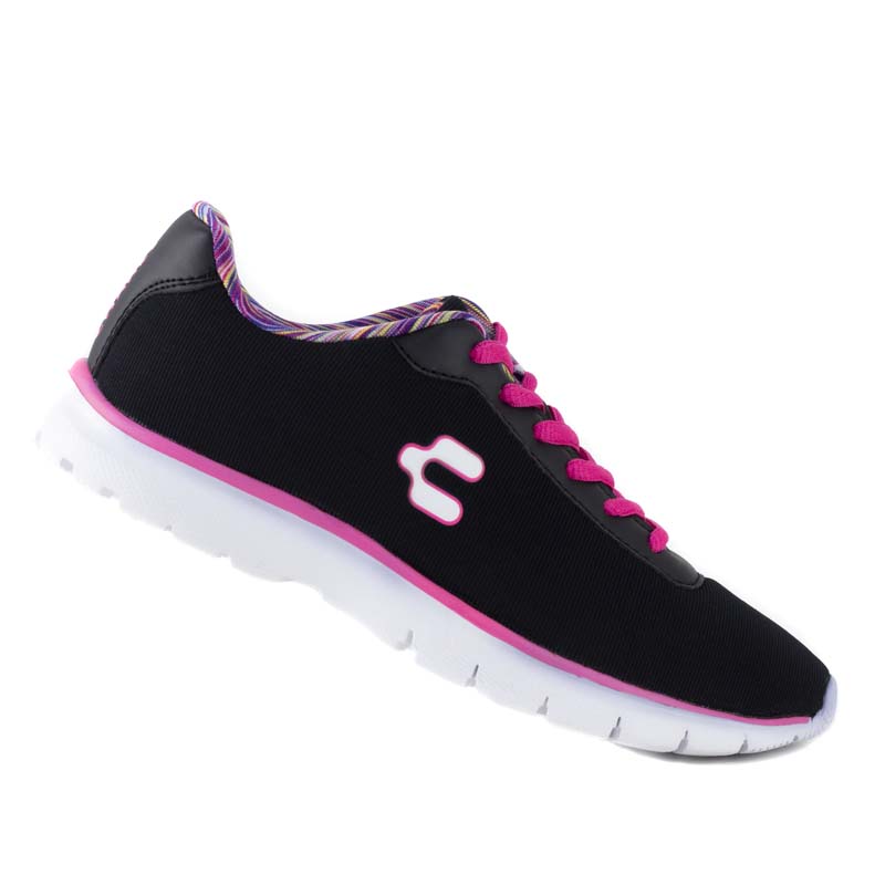 TENIS DE DAMA MARCA CHARLY 1042073 NEGRO