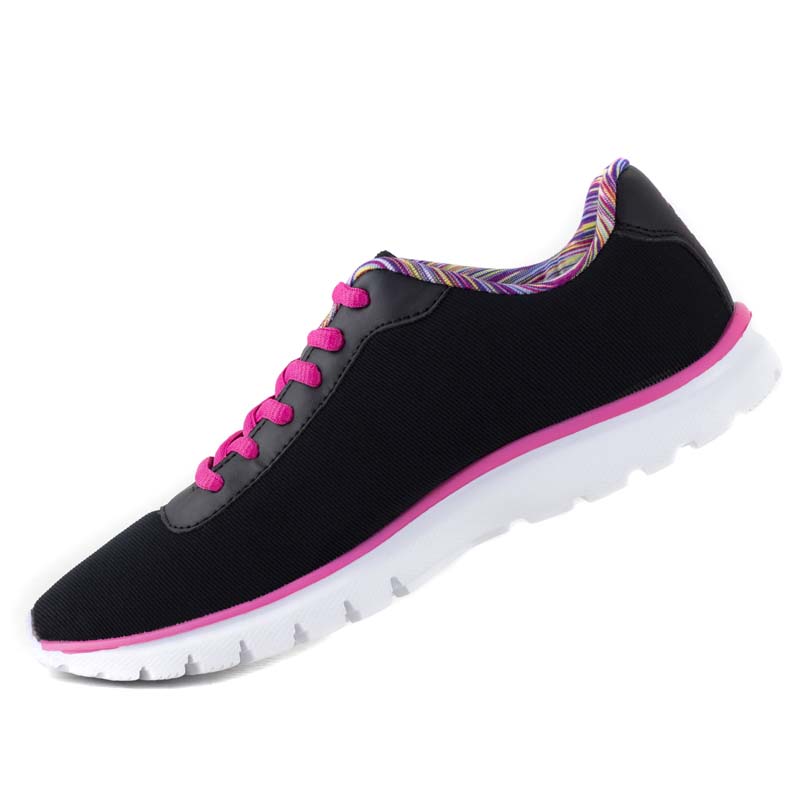 TENIS DE DAMA MARCA CHARLY 1042073 NEGRO