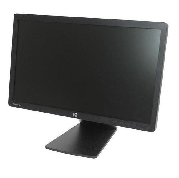 Monitor LED HP EliteDisplay E201 - 20" - 1600 x 900 - Negro  Equipo Clase B, Reacondicionado
