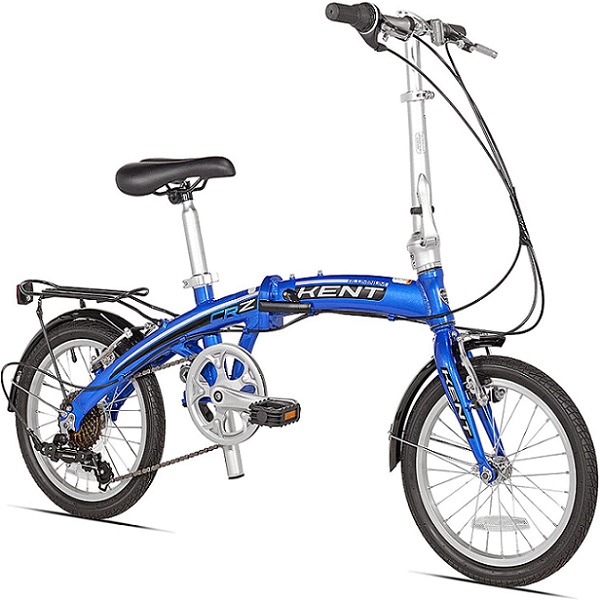 Bicicleta Plegable KENT Rodada 16 Aluminio 7 Velocidades