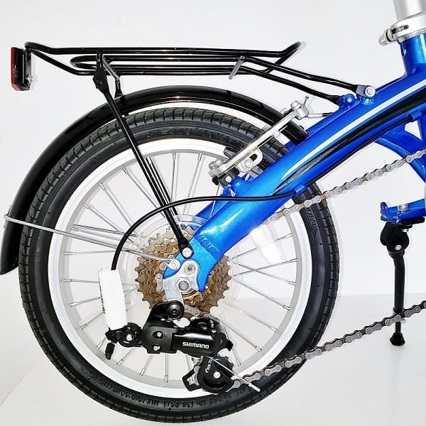 Bicicleta Plegable KENT Rodada 16 Aluminio 7 Velocidades