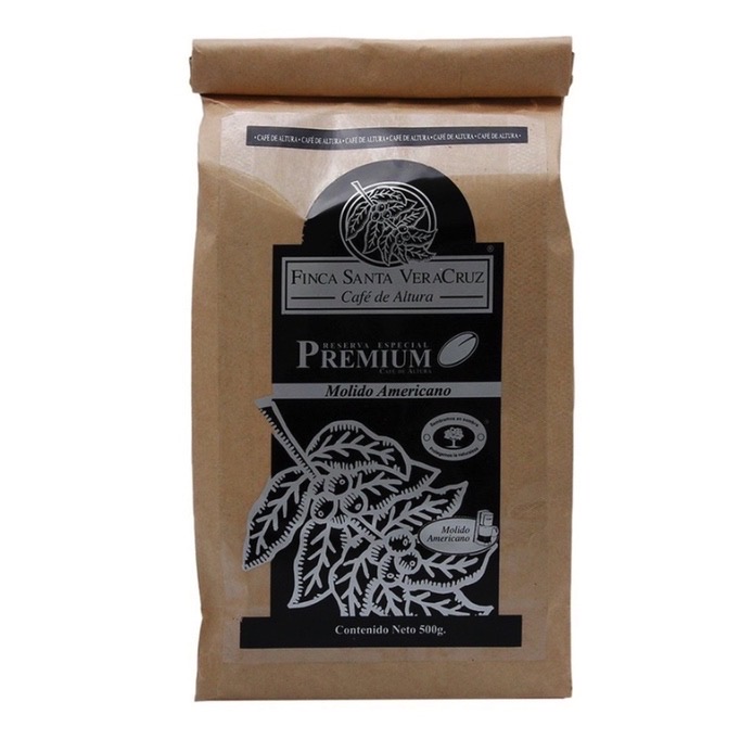 Café Premium Molido Express Finca Santa Veracruz 500 g.
