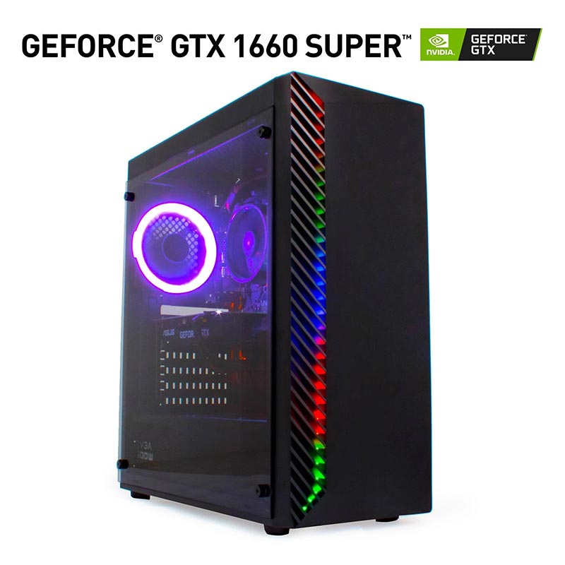 Xtreme Pc Gamer GeForce GTX 1660 SUPER Ryzen 5 16Gb SSD 240GB 1TB Monitor 144Hz 