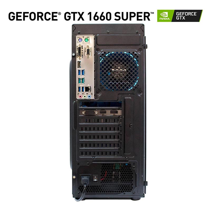 Xtreme Pc Gamer GeForce GTX 1660 SUPER Ryzen 5 16Gb SSD 240GB 1TB Monitor 144Hz 