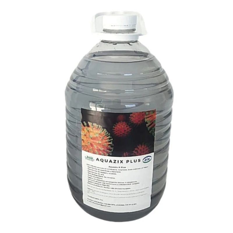 Desinfectante Sanitizante Total Aquazix Plus 5 Lts