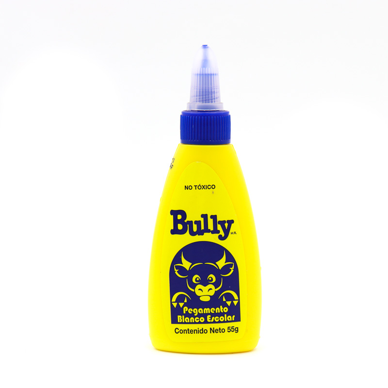 Pegamento Blanco Bully 55g Paquete 12 Pzas