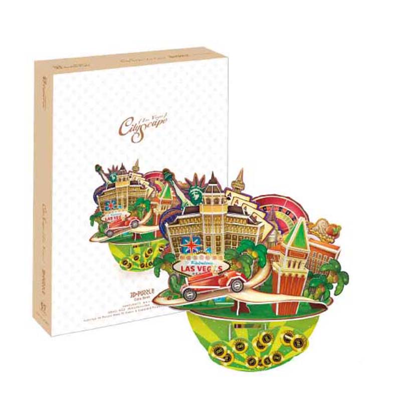 ROMPECABEZAS 3D LAS VEGAS SERIE CITYSCAPE