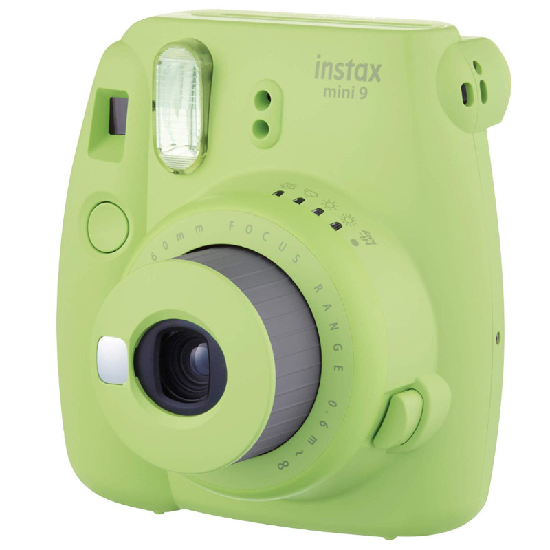 Camara Instantanea Fujifilm Instax Mini 9 Verde Lima -Reacondicionado-