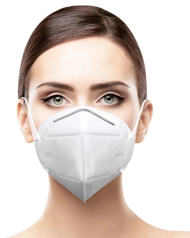 RESPIRADOR MASCARILLA CUBREBOCAS KN95 CERTIFICADO FDA CE - 100 PIEZAS