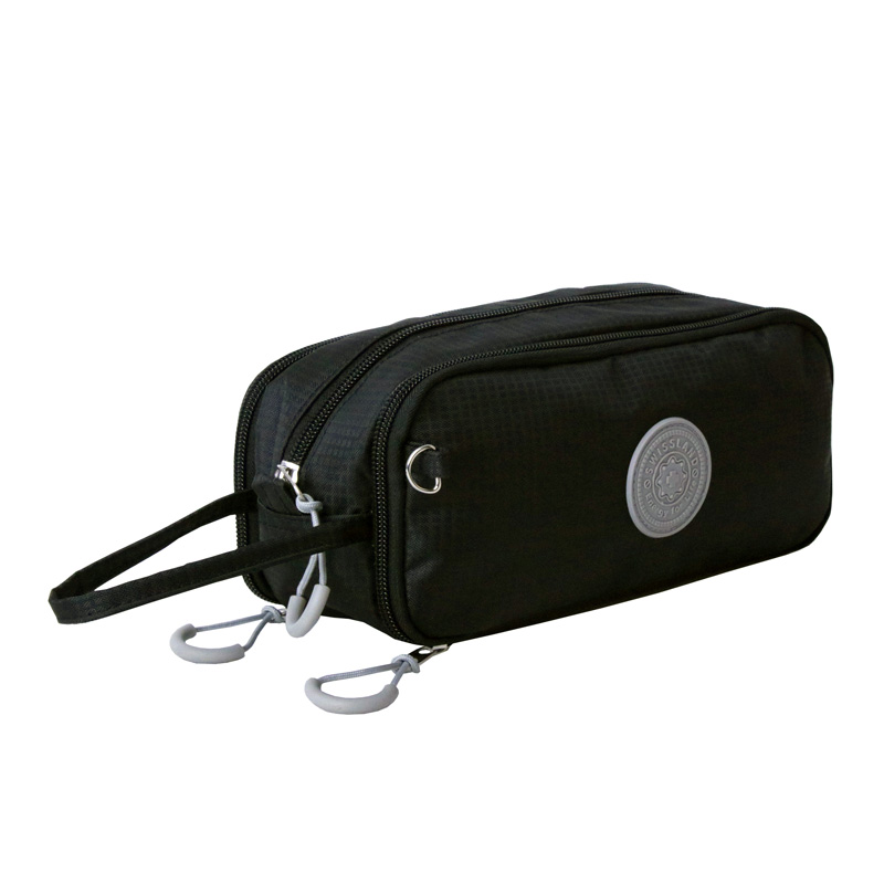 SWISSLAND ESTUCHE LAPICERA TRIPLE NEGRO