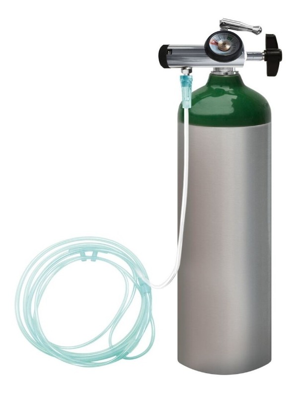 Tanque De Oxigeno Kit Completo Md 425 Litros Marca Oxiplus