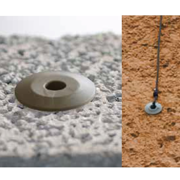 PASA CABLES RIGIDO BOLSA C/100 PZAS PARA CABLE COAXIAL MARCA THORSMAN 14000-00002.