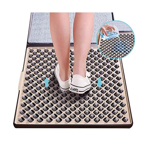 Tapete sanitizante para calzado ultraresistente