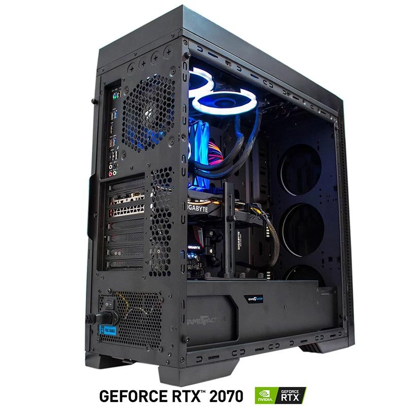Xtreme Pc Gamer GeForce RTX 2070 Core I9 9900k 16Gb SSD 240Gb 1Tb RGB 