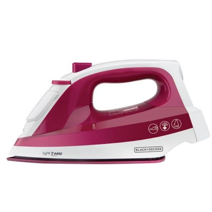 PLANCHA BLACK AND DECKER IR-1820 VAPOR Y ROCIO