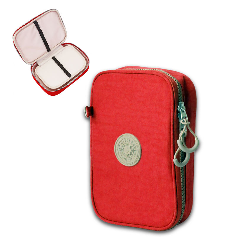 SWISSLAND ESTUCHE LAPICERA WR ROJO