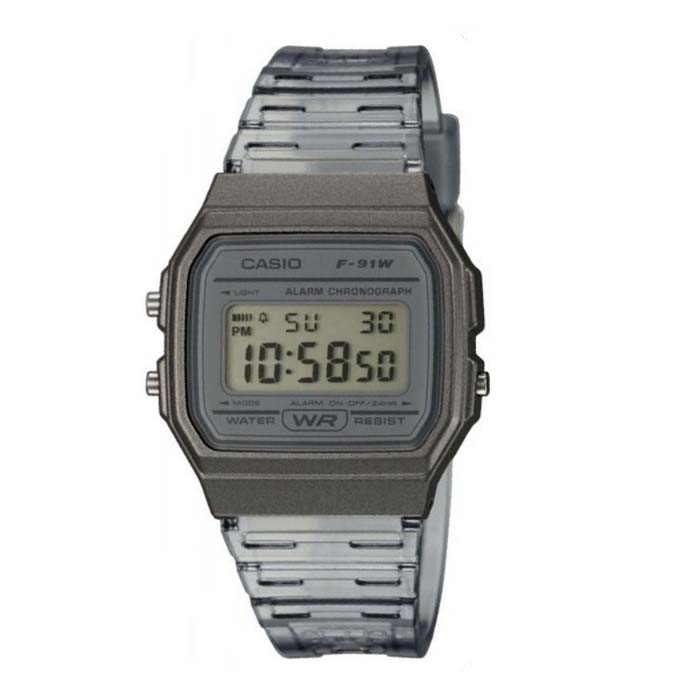 Reloj CASIO  Unisex CASIO F-91W Gris