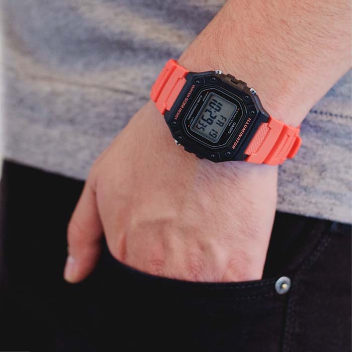 Reloj CASIO Hombre ILLUMINATOR Rojo