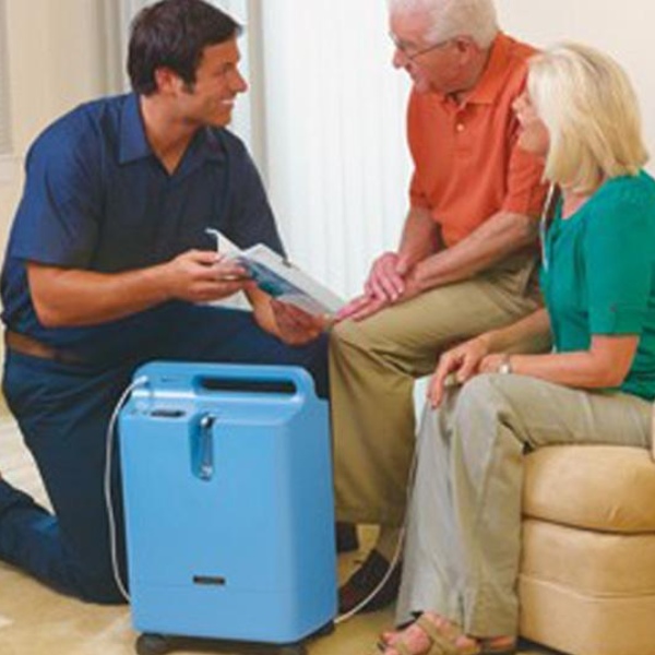 CONCENTRADOR DE OXIGENO 5LT EVERFLO RESPIRONICS NUEVO.