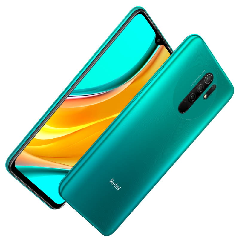Celular Xiaomi Redmi 9 Ocean 4GB RAM 64GB ROM Green