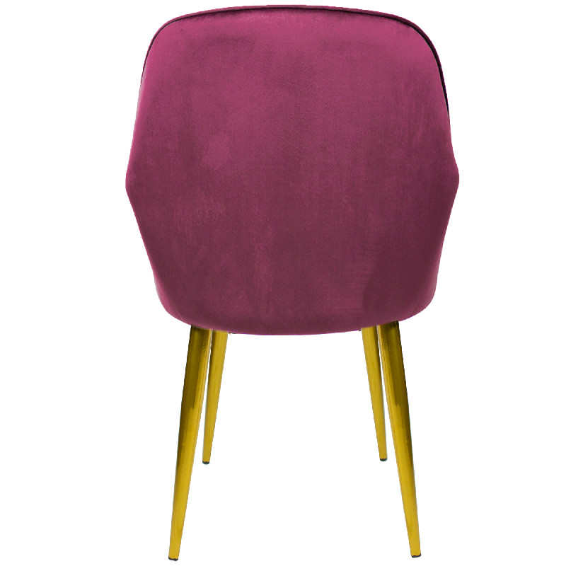 Sillon Eames Tapizado Silla Vintage Cafeteria Comedor Vino