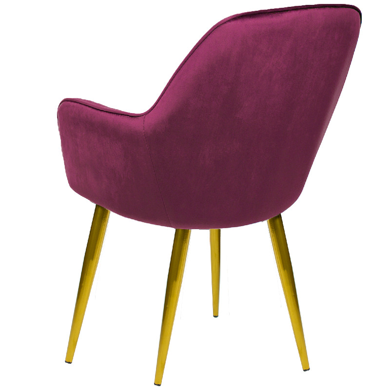 Sillon Eames Tapizado Silla Vintage Cafeteria Comedor Vino