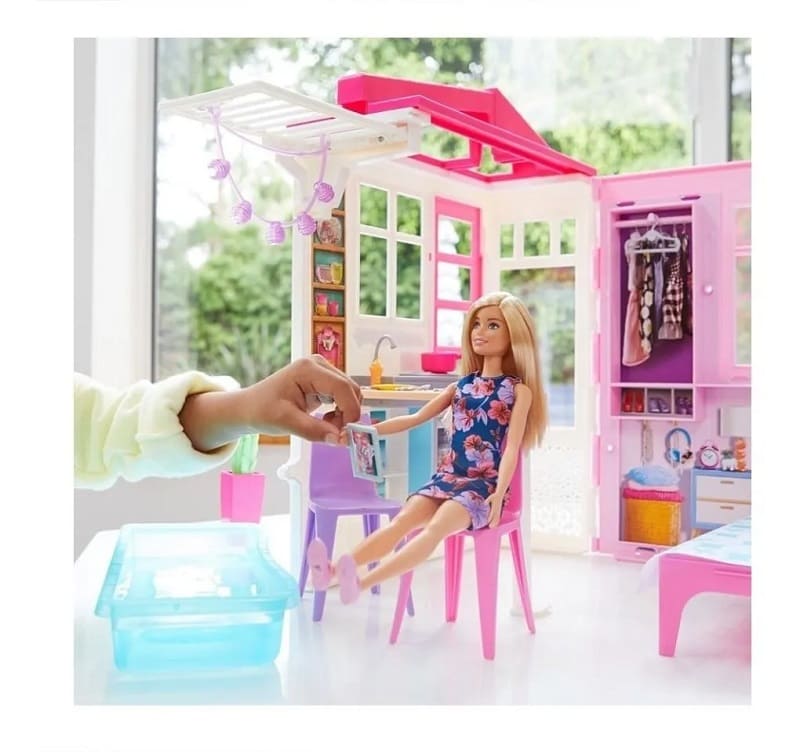 set casa glam barbie