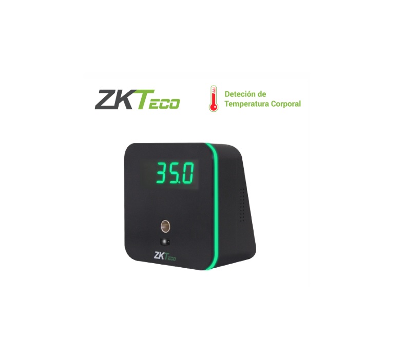 MODULO ZKTECO DETECCION DE TEMPERATURA MANO. PALMA O FRENTE TERMOMETRO