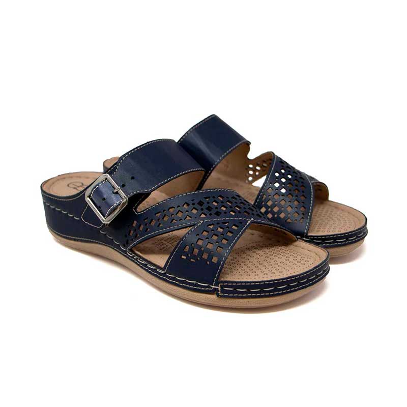 Sandalias Sam Edelman Rowan - Azul Piedra, Tacon 1.375", Talla 11
