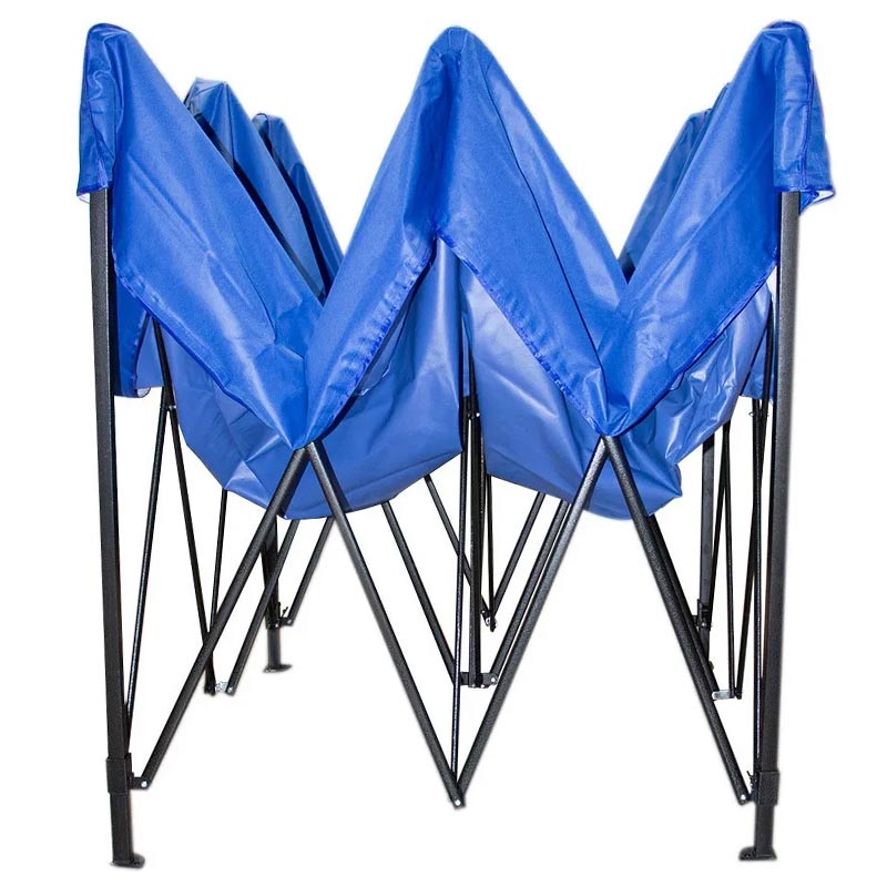 Carpa 2x3 Toldo Reforzado Plegable Impermeable Jardin Azul Exterior