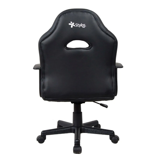 SILLA GAMER STYLOS GRIS ERGONOMICA DESCANSABRAZOS 100 STGSGR1S