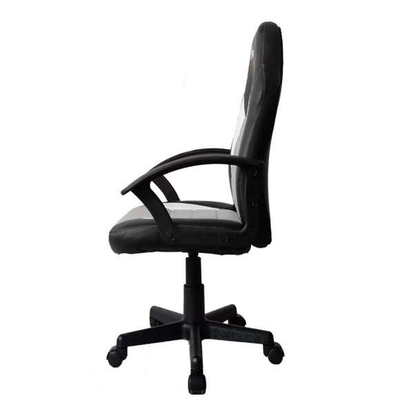 SILLA GAMER STYLOS GRIS ERGONOMICA DESCANSABRAZOS 100 STGSGR1S