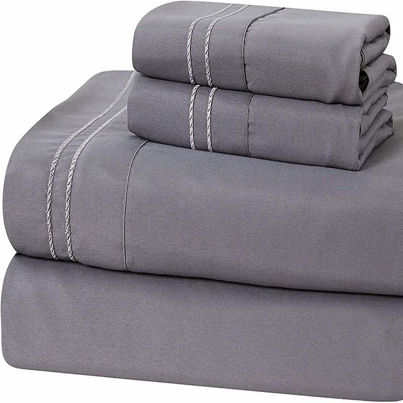 Set de sabanas  100% algodón,  tamaño King Size.