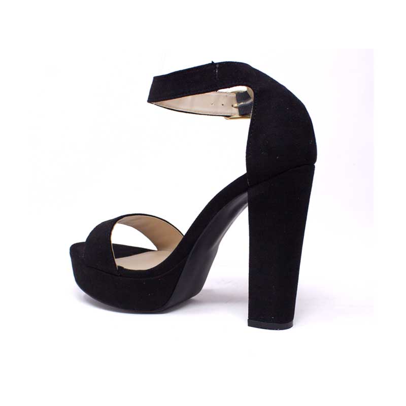 Zapatilla De Plataforma Vida Leve Mujer Color Negro