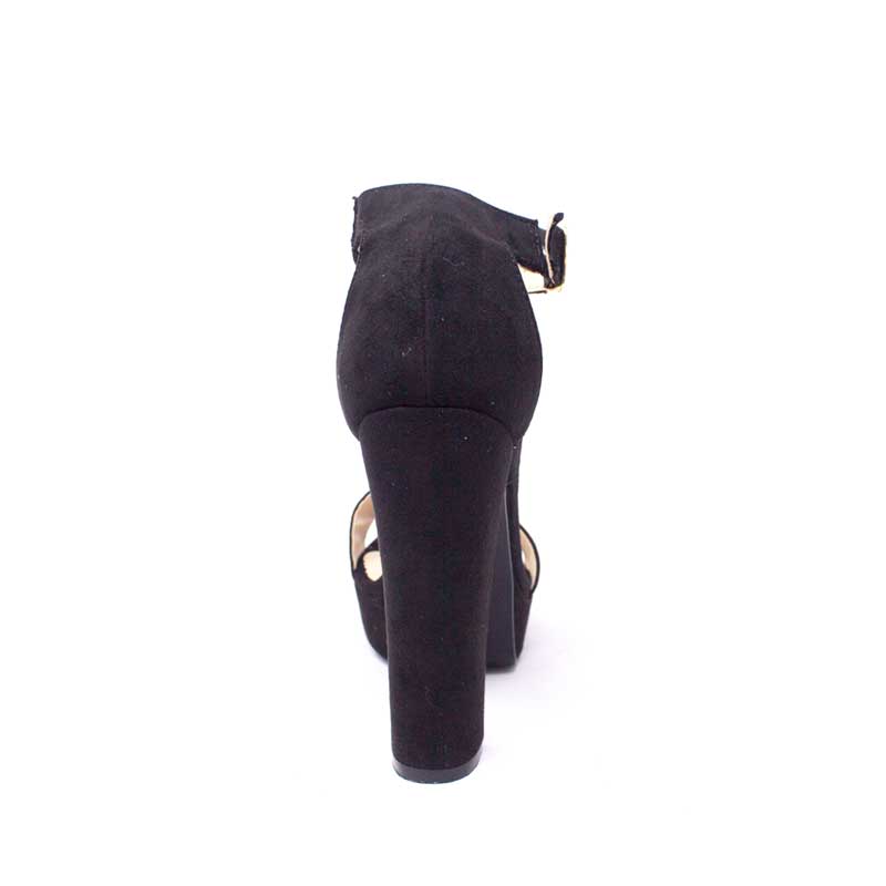 Zapatilla De Plataforma Vida Leve Mujer Color Negro