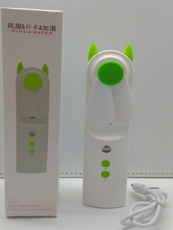  Nano Humidificador Sanitizante Desinfectante Portátil con Ventilador 
